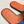 IZMIR SANDAL LIGHT ORANGE MIX LAPIS LAMBSKIN