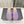 ALAIA FLAT MULES IN LIGHT PURPLE MESH FISHNET