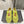 ALAIA PEARL MARY JANE SHOES IN NEON YELLOW MESH AND CALFSKIN