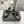 ALAIA PEARL MARY JANE SHOES BLACK MIX WHITE LAMBSKIN