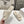 THICK-SOLED SLIPPER IN WHITE LAMB FUR