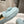 dot sole walk mocassin cloud blue suede