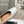 Alaila Biker Ballet Flats In White Cowhide 911438
