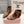 Stivaletti Miu in pelle di leopardo con sfondo marrone in pelle di pecora