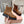 Stivaletti Miu in pelle di vitello lucida color caramello