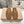 Miu Slippers Peanut Brown Imported Sheepskin