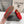 Alaila Ballet Flats In Red Velvet With Rhinestones 971994
