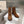 CD 26s Lace-Up Knee- Ankle Boots Brown Suede 924102