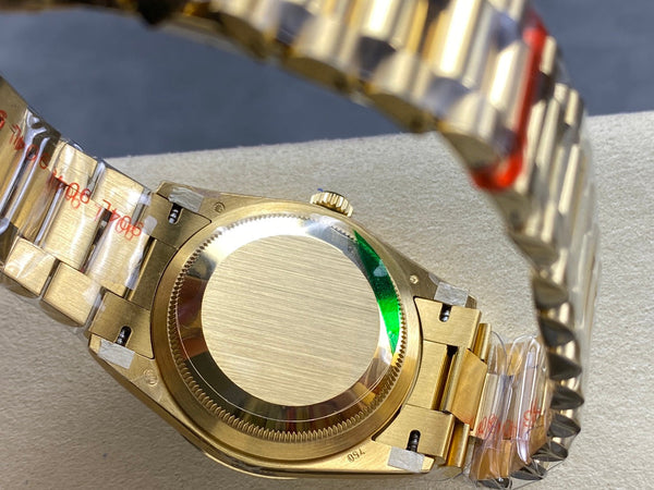 Rolex Day-Date 36mm Oro Nero Diamante 