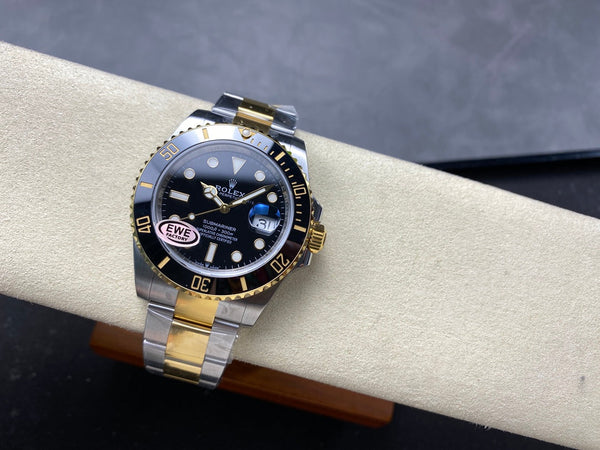 Rolex Submariner 41mm Argento Oro Nero 