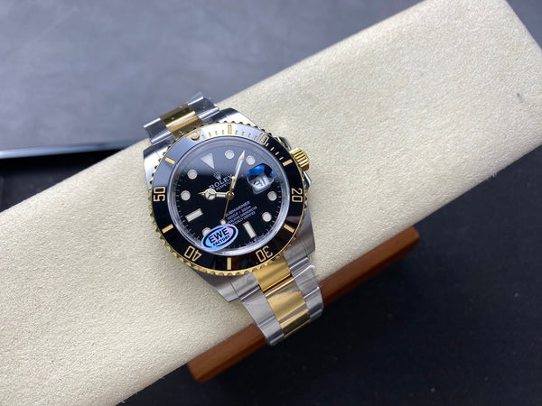 Rolex Submariner 41mm Argento Oro Nero 