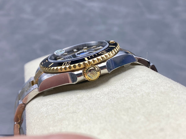 Rolex Submariner 41mm Argento Oro Nero 