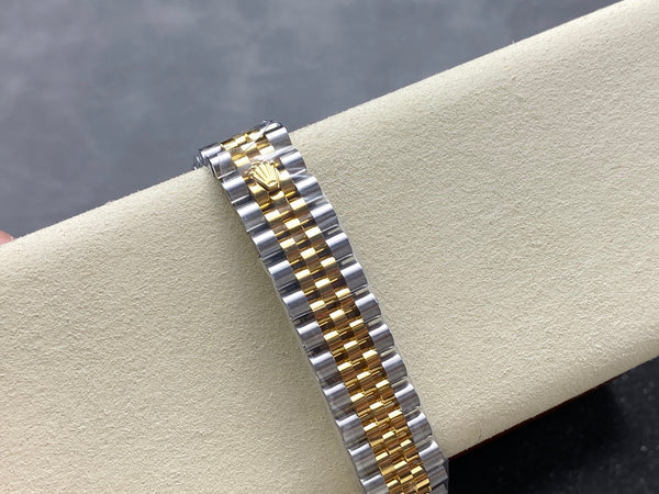 Datejust 31mm Yellow Gold Steel White Dial