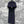 CD 25 Halter-neck Backless Dress Purple Black Wool Fabric