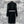 CD 25 Long Coat Black White Polyester