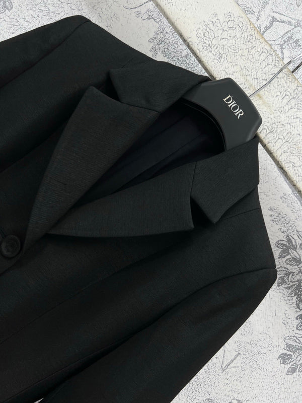 CD 25 Suit Black Polyester