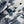 CD 25 Coconut Single-breasted Skirt White mix Blue Cotton