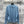 Fendi 25 Double F Shirt Blue Viscose Polyester