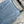 Fendi 25 Double F Irregular Skirt Blue Viscose Polyester