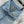 CD 25 Rolled Denim Pants Light Blue Cotton