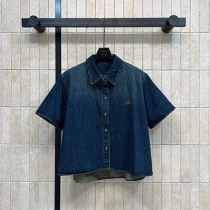 Loew 26s Denim Short-Sleeved Shirt 400695