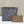 LARGE ROLL 33 IN MIDNIGHT BLUE MIX WHITE JACQUARD FABRIC