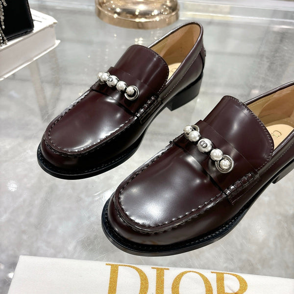 CD 25 Loafers Chocolate Brown Patent Leather 306931