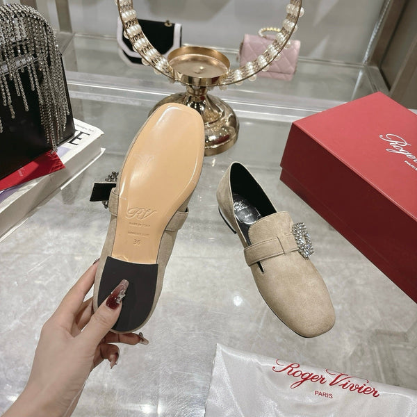 Viv 25 Loafer Beige Cowhide Lambskin 317469