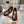 Miu Mary Jane Ballet Flats Brown Calfskin 592044