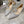 CD 26 Escarpin Gris Clair Diamants Entiers Peau de Mouton 592199