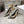 CD 26 Slingback Metallic Floral Embroidery 85mm Black Gold Tweed 592233