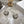 Sandales brodées CC 26 Toile Gris Blanc 592243