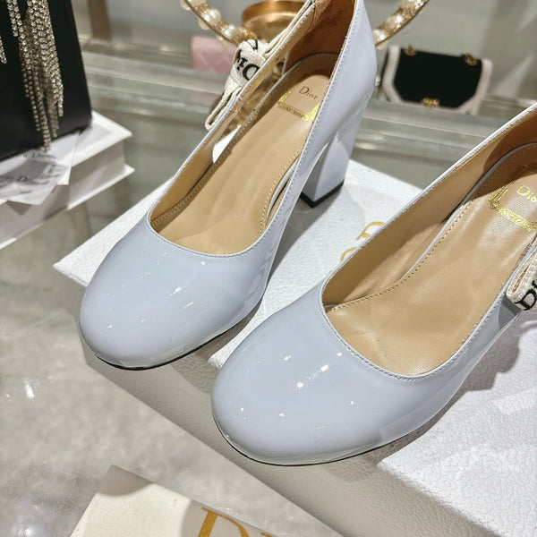 CD 26 Lolita High-Heeled 85 Baby Blue Patent Leather 679732