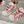Roger Vivier Zag Sneakers White Red Lace Lambskin 679800