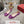 Roger Vivier 26s U Look Ballet Flat Purple Leather 679807