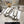Celine Racer Sneaker Taupe White Suede Fabric 679822