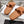 Celine 26s Triomphe Slide Tan Brown Sheepskin 679830