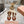 Miu 26s Ballerinas Beige Brown Canvas Leather 679791