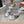 Miu Sandal With Buckle Sliver Patent Leather 751328