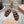 Miu Crochet Sandals Brown White Woven 751360
