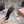 Miu Crochet Ballerinas Cream Red Wool Leather 901741