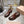 Miu 26s Clogs Ankle-strap Brown Leather 951505