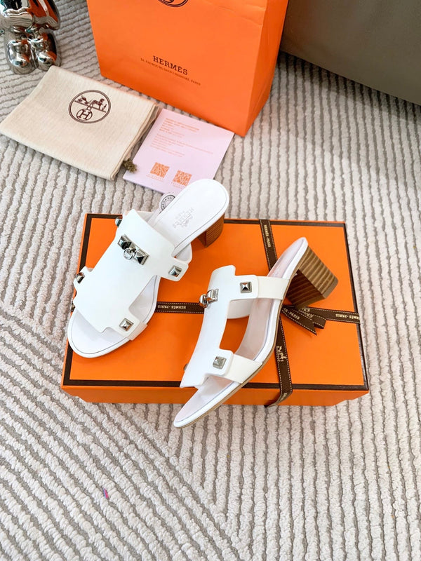 Sandalo HM Invincible 50 in pelle di agnello bianca 963262