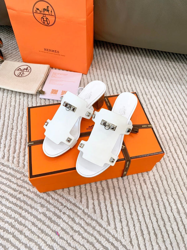 Sandalo HM Invincible 50 in pelle di agnello bianca 963262