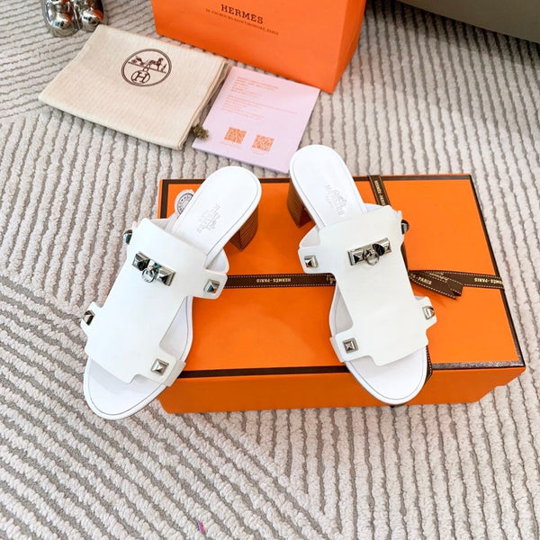 Sandalo HM Invincible 50 in pelle di agnello bianca 963262
