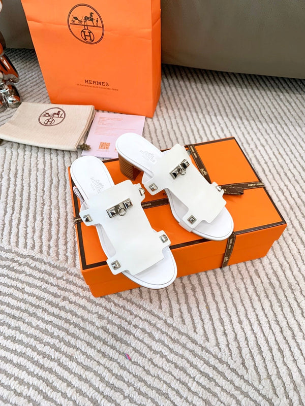 Sandalo HM Invincible 50 in pelle di agnello bianca 963262