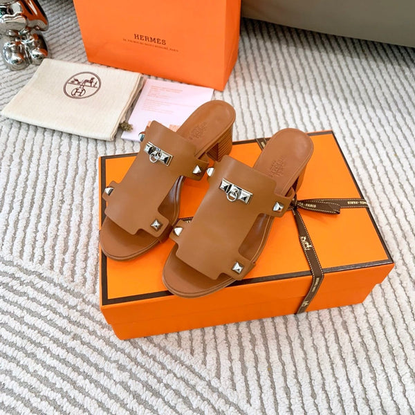 Sandalo HM Invincible 50 in pelle di agnello marrone 963263