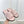 FENDI LOGO SLIDES IN LIGHT PINK CALFSKIN
