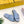 FENDI LOGO SLIDES IN BLUE POWDER CALFSKIN