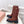 Miu short Boots Red Brown Sude